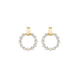 MICHAEL M Earrings Cloud Mini Single Drop Earrings