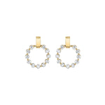 MICHAEL M Earrings Cloud Mini Single Drop Earrings