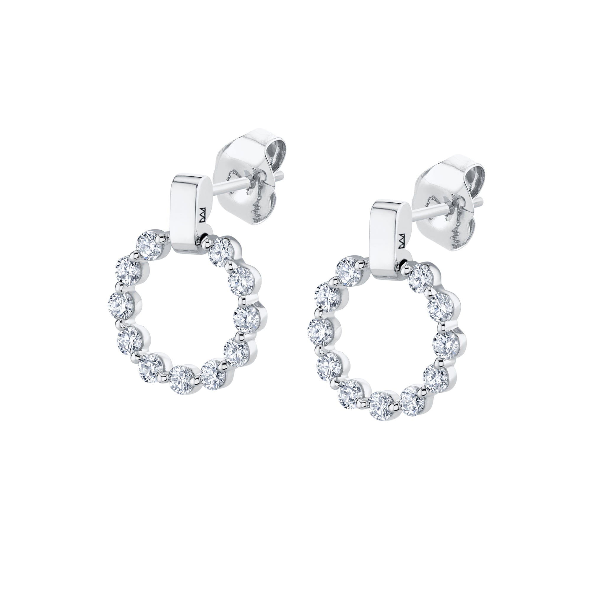 MICHAEL M Earrings Cloud Mini Single Drop Earrings
