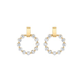 MICHAEL M Earrings Cloud Mini Single Drop Earrings