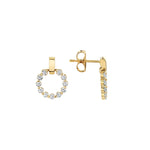 MICHAEL M Earrings Cloud Single Drop Earrings