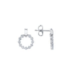 MICHAEL M Earrings Cloud Single Drop Earrings