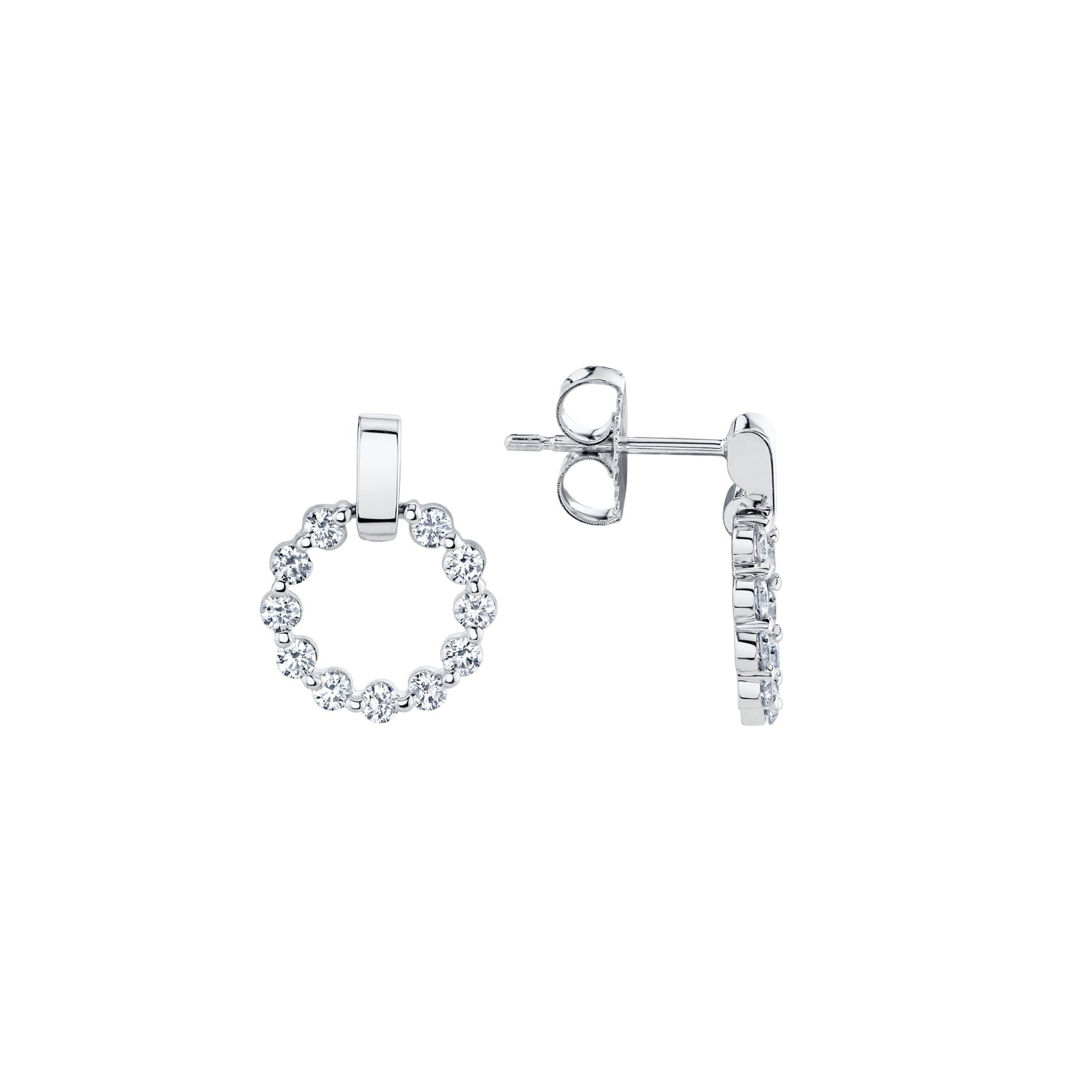 MICHAEL M Earrings Cloud Single Drop Earrings