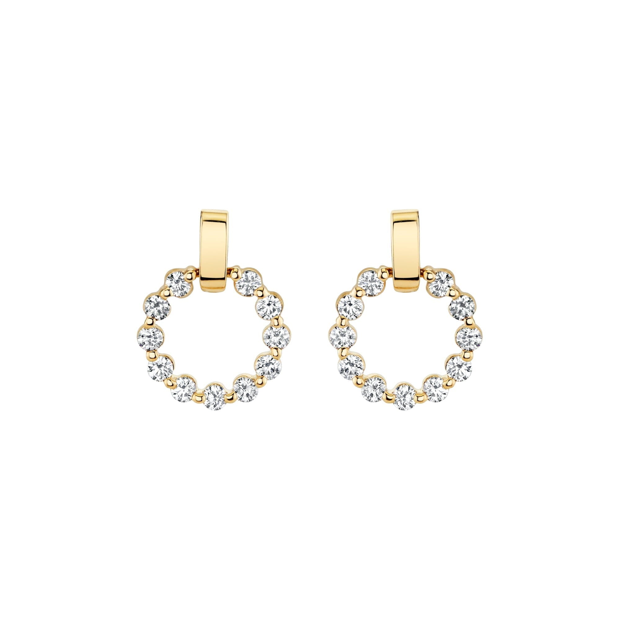 MICHAEL M Earrings Cloud Single Drop Earrings