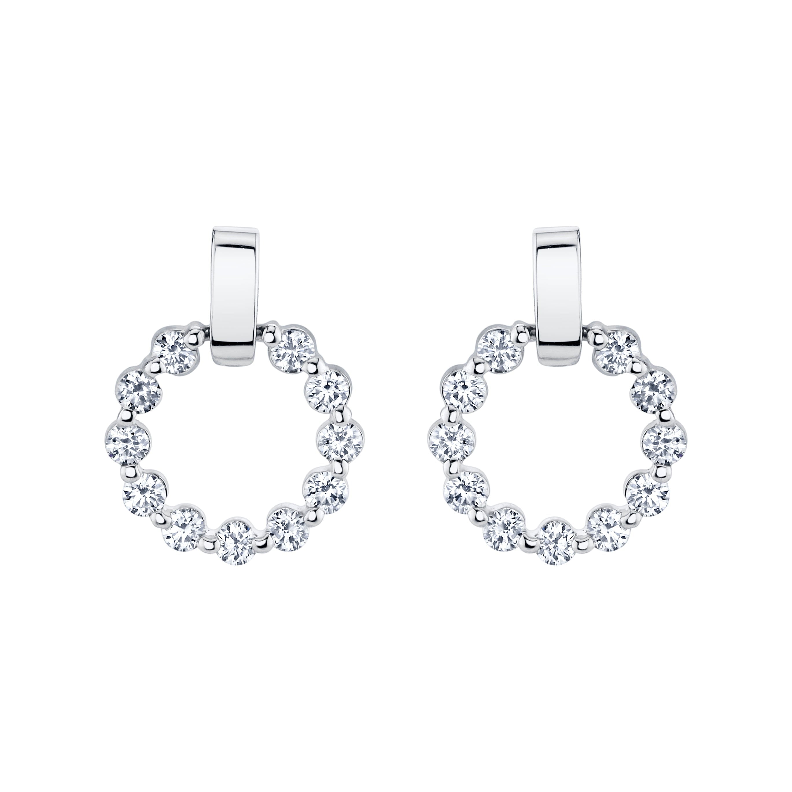 MICHAEL M Earrings Cloud Single Drop Earrings