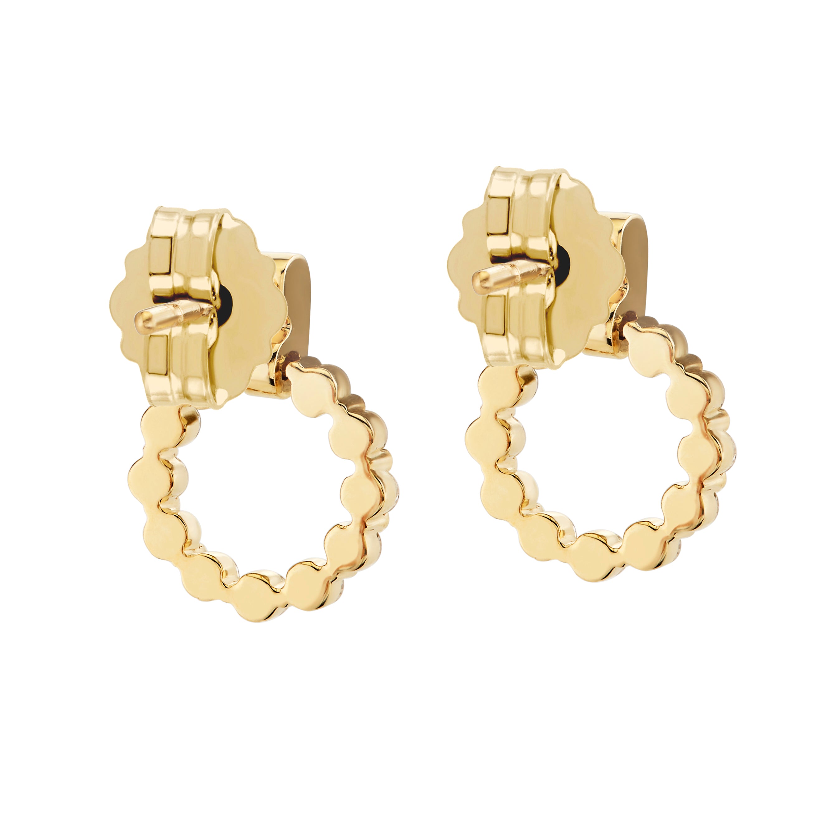 MICHAEL M Earrings Cloud Single Drop Earrings