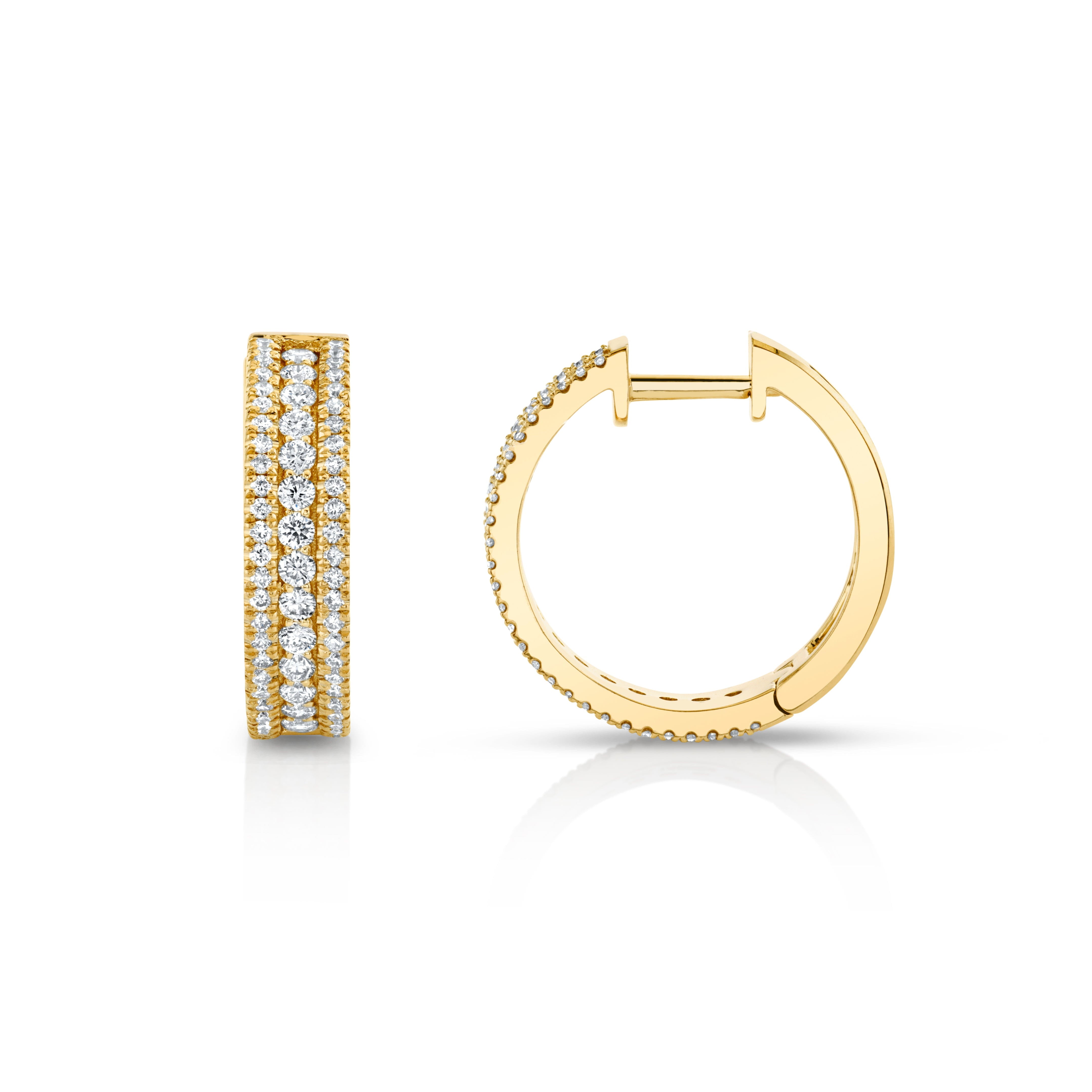 MICHAEL M Earrings Europa Hoops