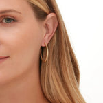 MICHAEL M Earrings Foundation Hoop Earrings