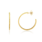 MICHAEL M Earrings Foundation Hoop Earrings
