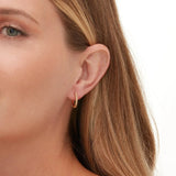 MICHAEL M Earrings Foundation Huggie Hoops