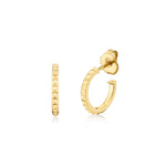 MICHAEL M Earrings Foundation Huggie Hoops