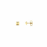 MICHAEL M Earrings Foundation Pyramid Stud Earrings
