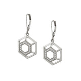 MICHAEL M Earrings Hex Truss Dangle Earrings