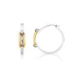 MICHAEL M Earrings Link Hoop Earrings
