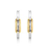 MICHAEL M Earrings Link Hoop Earrings