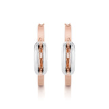 MICHAEL M Earrings Link Hoop Earrings