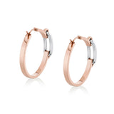 MICHAEL M Earrings Link Hoop Earrings