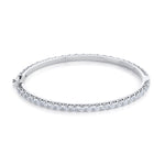 MICHAEL M Earrings Meksian Oval Eternity Bangle