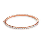 MICHAEL M Earrings Meksian Oval Eternity Bangle