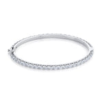 MICHAEL M Earrings Meksian Oval Eternity Bangle