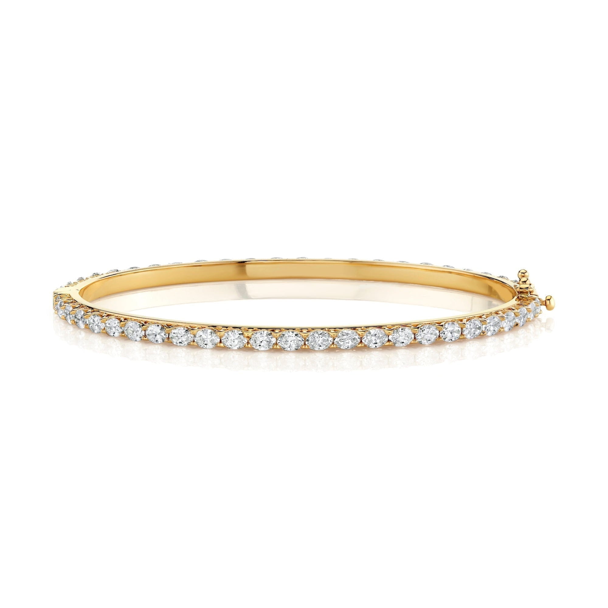 MICHAEL M Earrings Meksian Oval Eternity Bangle