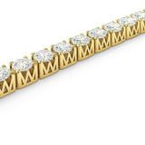 MICHAEL M Earrings Meksian Oval Tennis Bracelet