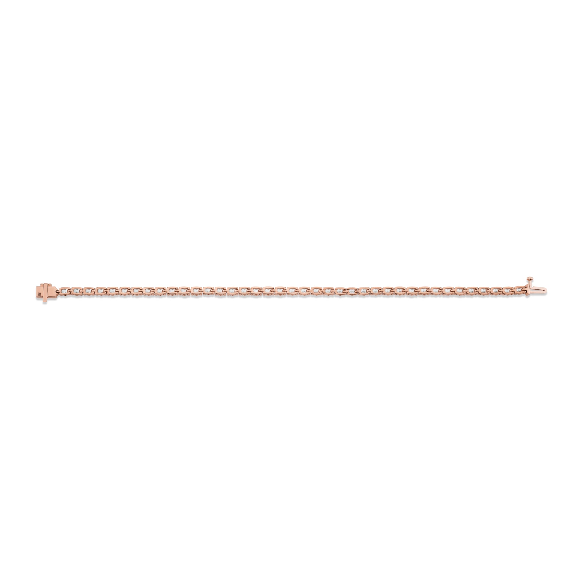MICHAEL M Earrings Meksian Oval Tennis Bracelet