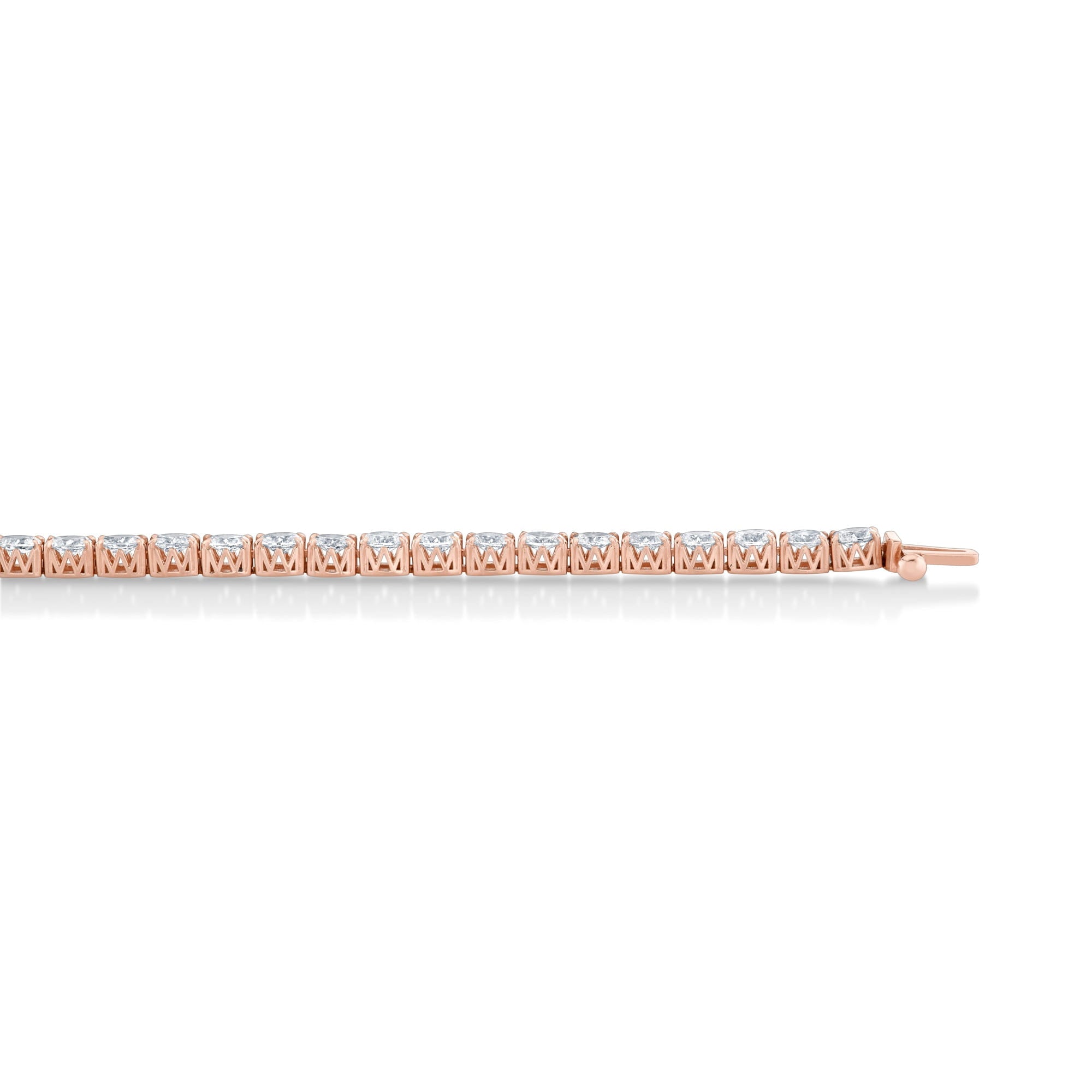 MICHAEL M Earrings Meksian Oval Tennis Bracelet