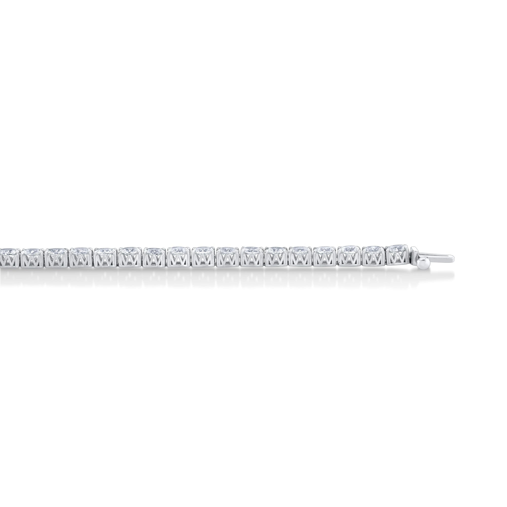 MICHAEL M Earrings Meksian Oval Tennis Bracelet