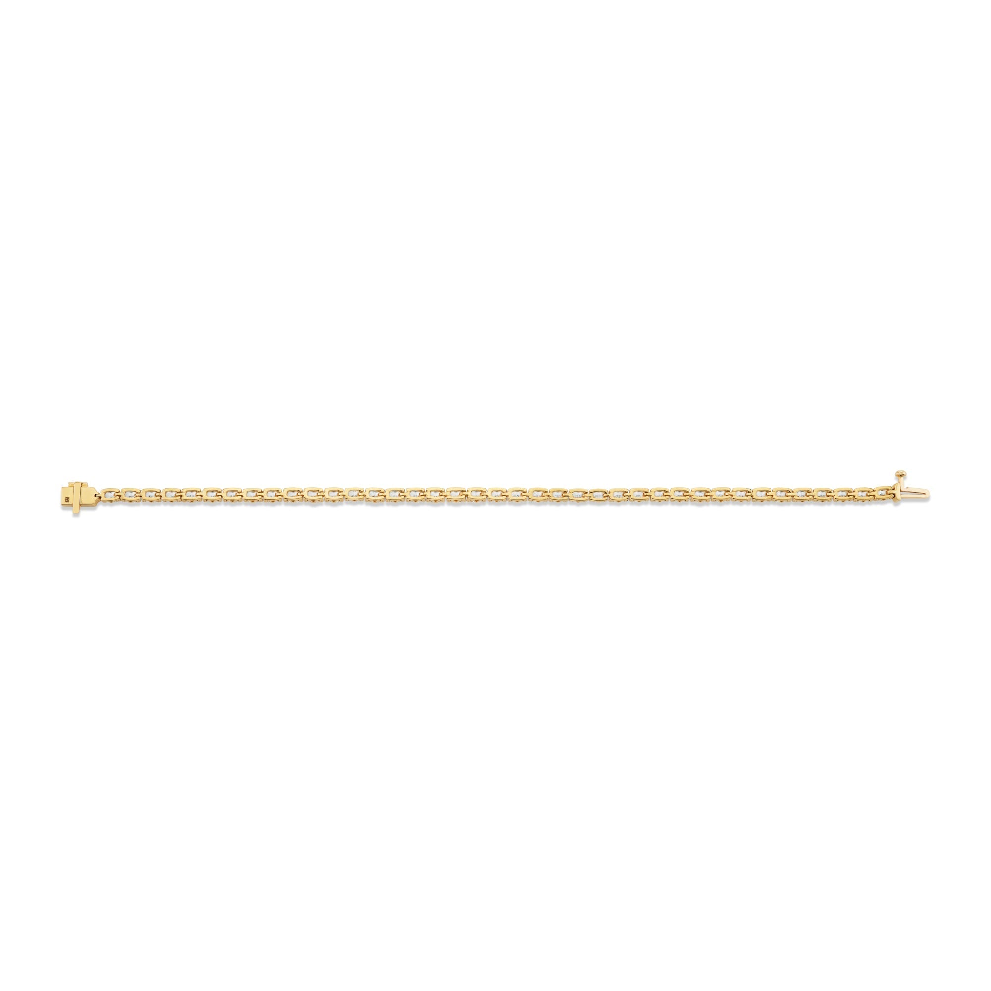 MICHAEL M Earrings Meksian Oval Tennis Bracelet