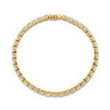 MICHAEL M Earrings Meksian Oval Tennis Bracelet