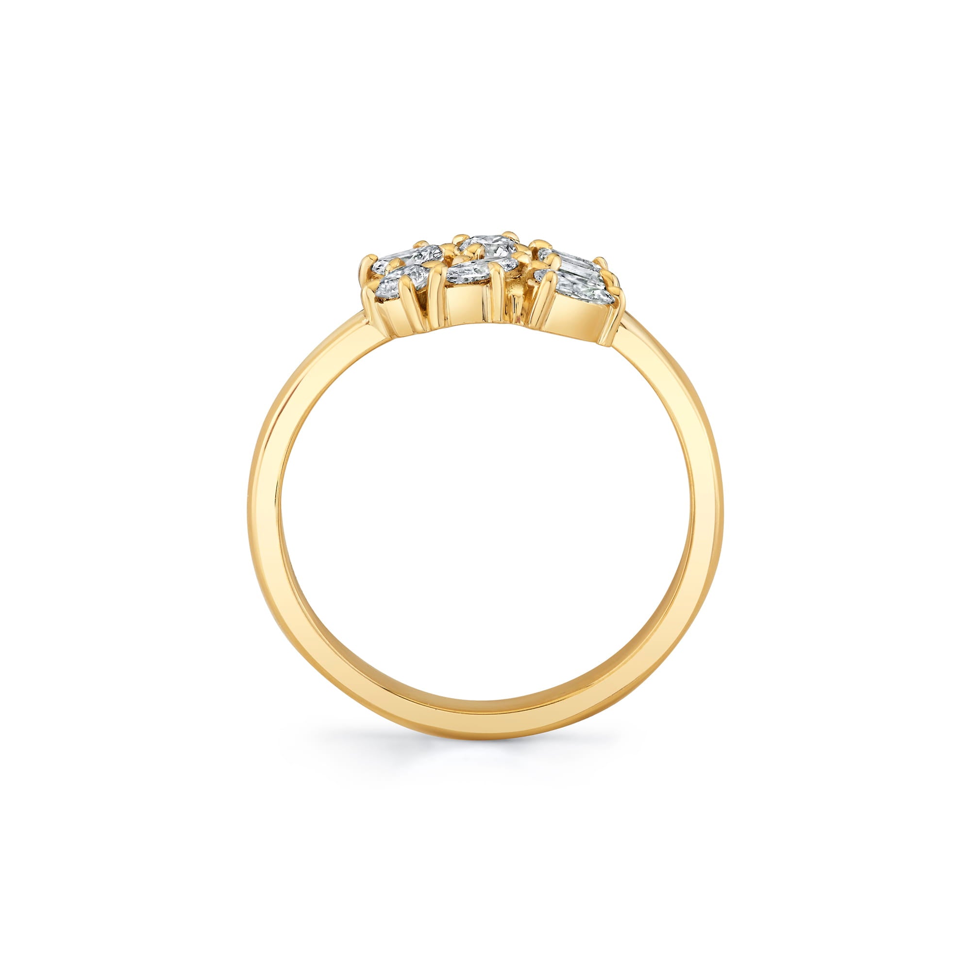 MICHAEL M Earrings Mini Montage Bypass Ring