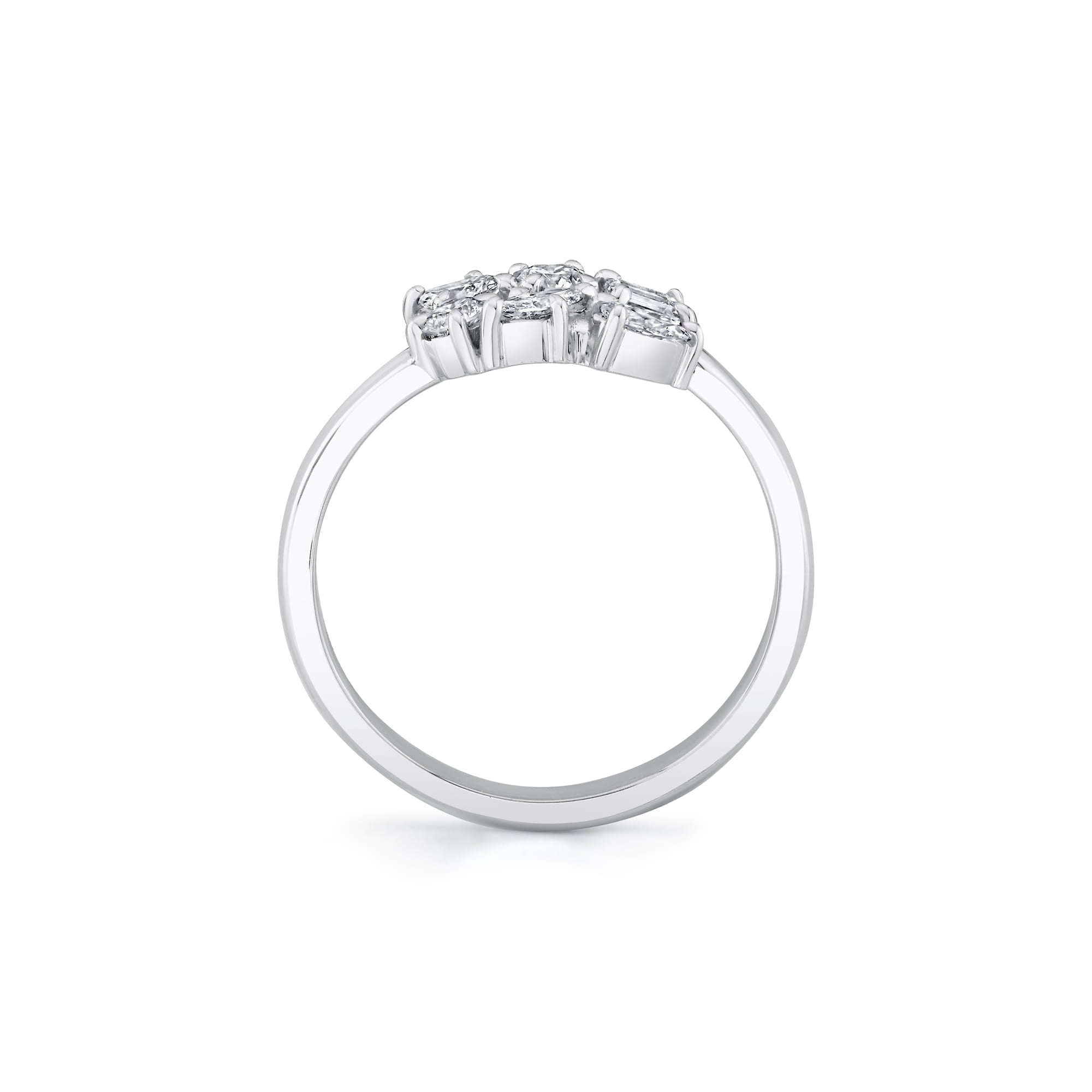 MICHAEL M Earrings Mini Montage Bypass Ring