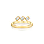 MICHAEL M Earrings Mini Montage Floating Emerald Ring