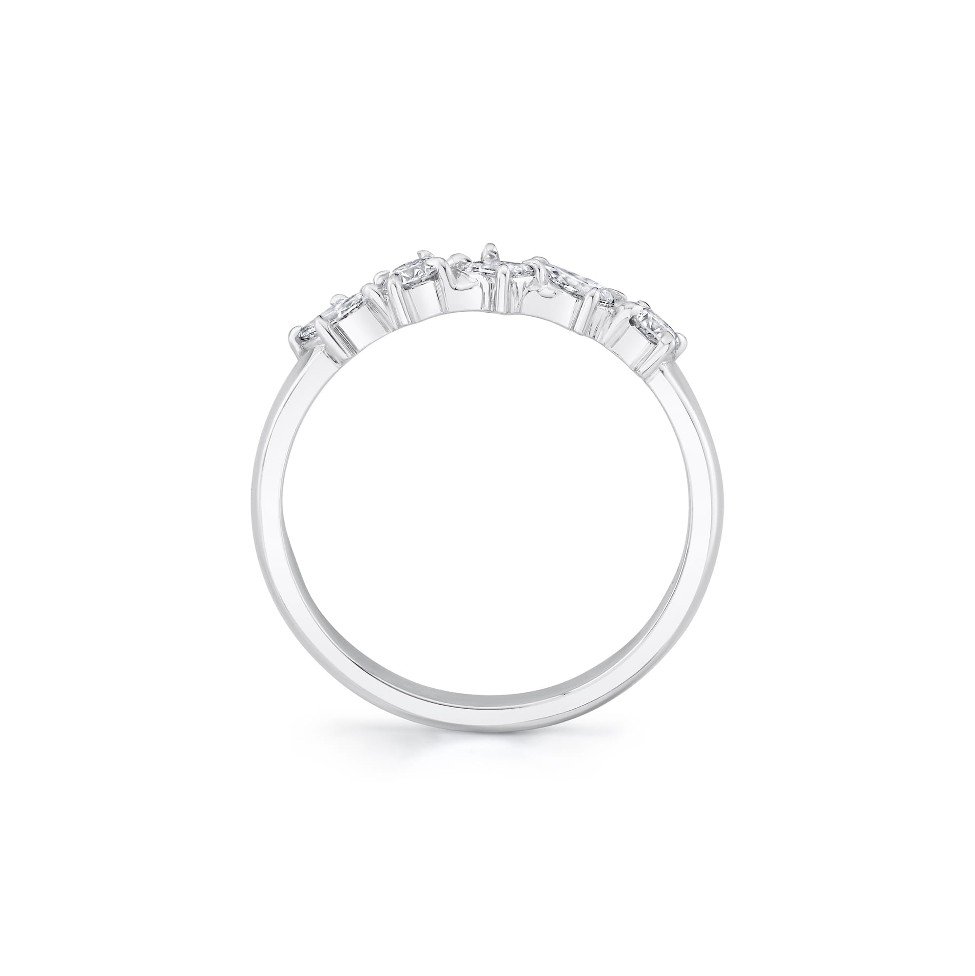 MICHAEL M Earrings Mini Montage Mixed-Cut Diamond Ring