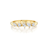 MICHAEL M Earrings Mini Montage Mixed-Cut Diamond Ring