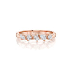 MICHAEL M Earrings Mini Montage Mixed-Cut Diamond Ring