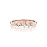 MICHAEL M Earrings Mini Montage Mixed-Cut Diamond Ring