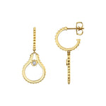 MICHAEL M Earrings Mini Signature MM Tetra Earrings