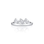 MICHAEL M Earrings Montage Floating Emerald Ring