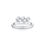 MICHAEL M Earrings Montage Floating Emerald Ring
