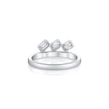 MICHAEL M Earrings Montage Floating Emerald Ring
