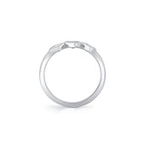 MICHAEL M Earrings Montage Floating Emerald Ring