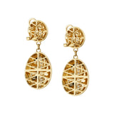 MICHAEL M Earrings Orb Double Drop Earrings