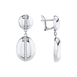 MICHAEL M Earrings Orb Double Drop Earrings