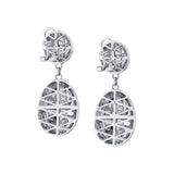 MICHAEL M Earrings Orb Double Drop Earrings