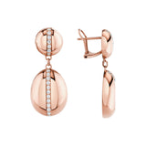 MICHAEL M Earrings Orb Double Drop Earrings