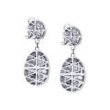 MICHAEL M Earrings Orb Double Drop Earrings
