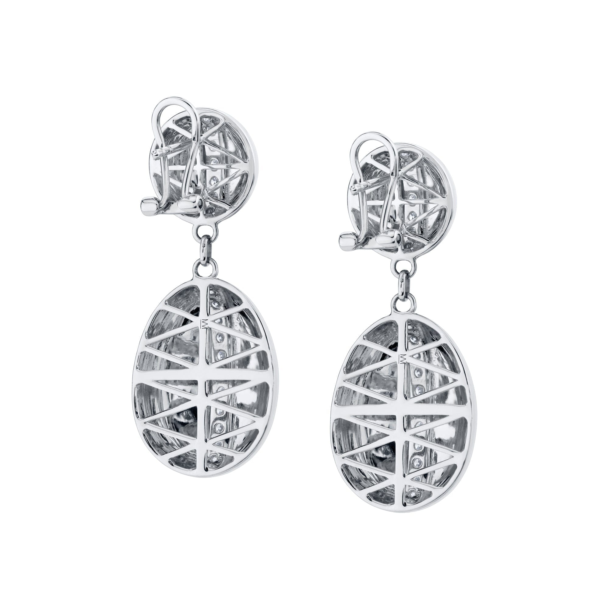 MICHAEL M Earrings Orb Double Drop Earrings