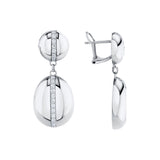 MICHAEL M Earrings Orb Double Drop Earrings